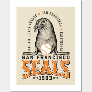 San Francisco Seals Posters and Art